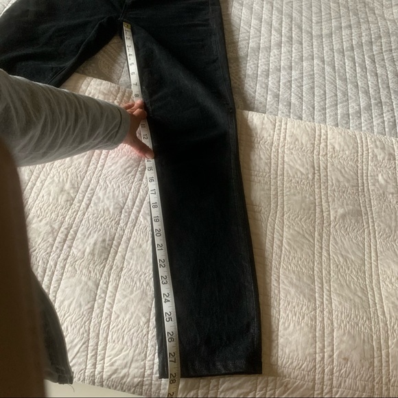 Yummie 27s “Black Velveteen” coated jeans black - Picture 6 of 13